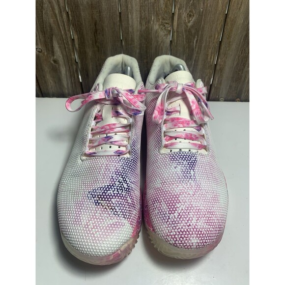 NOBULL Women’s Impact Mulberry Watercolor Athletic Gym CrossFit Training Shoe - Picture 2 of 9